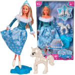 Lėlių princesių rinkinys su vienaragiu Steffi Love ir priedais Simba