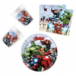 Vienkartiniai indai Avengers, 44 vnt.