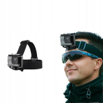 Sjcam galvos ir &scaron;almo laikiklis sporto kameroms &scaron;almo dirželis stabilus sj