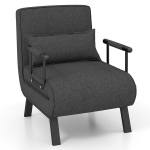 Konvertuojama sofa-lova 4 in 1 Costway, pilka