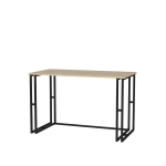Stalas Asir, 120x60x74,8 cm, juodas/rudas