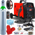 Pusiau automatinis suvirinimo aparatas MMA Ideal 30-200 A 230 V