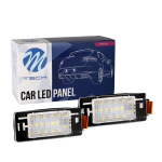LED valstybinio numerio ap&scaron;vietimas OPEL Vectra C 18SMD (LED license plate light OPEL Vetra C 18SMD)