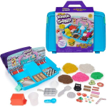 Kinetinio smėlio rinkinys dėkle Kinetic Sand Grill N'Scoop Diner