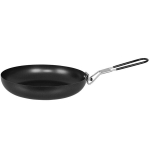 Keptuvė su sulankstoma rankena Fox Outdoor, 24x4.7cm, juoda