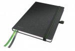 LEITZ Cahier COMPLETE A5 Mažos Čekiai Juodas