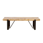 Prie&scaron;kambario suoliukas Home4You Ironbridge, 150x40x46 cm, rudas