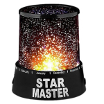 Elight STM Star Master Dviejų režimų Žvaigždžių dangaus projektoriaus su 4x AA / USB laidu maitinimo juosta Juoda