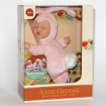 Lėlė Anne Geddes - Rožinis ki&scaron;kis, 23 cm
