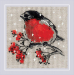 Siuvinėjimo kryželiu rinkinys Riolis, 15x15 cm.