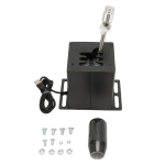 USB Simulator Shifter 6 Plus R Racing H Shifter su anglies pluo&scaron;to rankena, skirta Logitech G29 G27 G25 G920, skirta T300RS GT Black