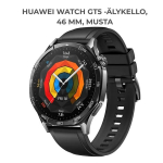 I&scaron;manusis laikrodis HUAWEI WATCH GT 5 46mm Black Fluoroelastomer Strap