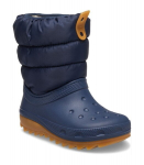 Crocs vaiki&scaron;ki batai Classic Neo Puff 207683*4PQ, mėlyna/smėlio spalvos