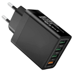 Įkroviklis Perfee, 4xUSB, Quick Charge 3.0
