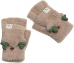 Vaiki&scaron;kos žieminės pir&scaron;tinės be pir&scaron;tų Mittens