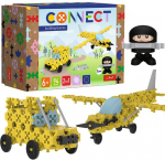 Connect 61969 Statybiniai Blokeliai: Lėktuvas / Džipas