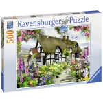 Ravensburger dėlionė, 500 detalių, namelis gamtoje