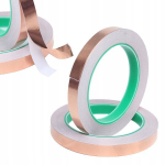 SAVIMI KLIPOJI APTARNAVIMAS EMI VARINĖ JUOSTA SU KLIJAI SRAIGĖMS 8MM x 50M