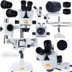 Mikroskopas Rosfix Jupiter Pro MSJP-T-SDMS1 &ndash; Trinokulinė galvutė, Didinimas 7x&ndash;45x, Simul-Focal sistema