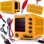 Maitinimo &scaron;altinis Laboratorinis maitinimo &scaron;altinis Rosfix AmpRush RARES-10203 &ndash; Tiksli reguliacija, 0&ndash;102V 3A, LCD ekranas