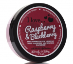 Kūno sviestas I Love... Raspberry & Blackberry, 200 ml