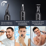 Hand Tools,in 1 Nose Hair Trimmer, Ear Hair Trimmer, Nose Hair Trimmer, Electric Nose, Ear and Brow Trimming,