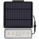 LED prožektorius SUNNO 1300lm su PIR jutikliu ir saulės panele NW