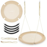 Sūpynės gandro lizdas HyperMotion, 100 cm, Boho Beige