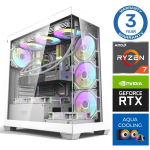 Kompiuteris INTOP AQUA Ryzen 7 7800X3D 64GB 1TB+2TB RTX 5070 Ti-16GB No_OS