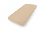 Džersio paklodė PREMIUM su elastine 90x190, 90x200x30, tamsiai smėlio spalvos_16, MATEX