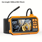 Pramoninis endoskopas su ekranu, Oranžinė 1000 cm / 393,70 colio