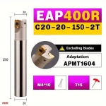 Kampinis frezavimo laikiklis CNC, 1vnt EAP400R C20-20-150-2T