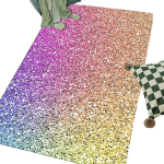 Blizgus durų kilimėlis, 150 cm x 200 cm / 59 x 78,74 colio