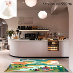 Prabangus dirbtinio ka&scaron;myro kilimas, 71 * 99 colių / 180 * 250 cm