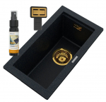 Kriauklė granitas Granitas Tuga28 juoda