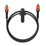 USB-C / USB-C 60W įkrovimo ir perdavimo kabelis Kevlar Rugged 1.5m UAG Juodas