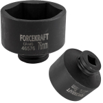 Smūginė galvutė 3/4", 75 mm, 6 -kampų Forcekraft FK-46575(57413)