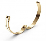 Apyrankė Daniel Wellington Emalie Infinite - balta/auksinė - L