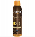 Apsauga nuo saulės Astrid Sun sausasis aliejus Coconut Love SPF 30, lengvas kokoso aromatas