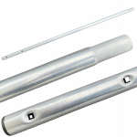 Apatinis tramplyno stulpas, ilgis 117 cm, varžtų atstumas 12 cm BEAMAR