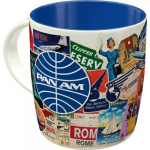Nostalgic Art puodelis Pan Am American keraminė dovana gerbėjui