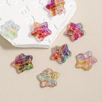 Dervos karoliukai rinkinys, Oil painting color 15-10pcs