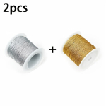 Pintinė apyrankė, 12 Strands Yellow + Silvery