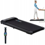 Elektrinis bėgimo takelis namams, treniruotėms, mažas, po stalu, lova, amortizacija, Led