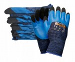 Rū&scaron;iuojamos latekso darbo pir&scaron;tinės Worklink Super Tech Blue Fix, dydis M (12 porų)