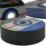 Speed Flex pjovimo diskas metalui, plok&scaron;čias, 125x1,00x22.2, pakuotė 25 vnt.