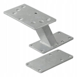 Atsarginio rato montavimo laikiklis priekabai, platformai, rato laikiklis