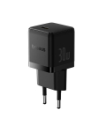 Įkroviklis ne&scaron;iojamam kompiuteriui Sieninis įkroviklis Palm 30W USB-C QC3.0 PD3.0 su USB-C kabeliu 1m, juodas