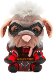 Dogpool pliu&scaron;inis žaislas (26 cm) - detalus superherojus i&scaron; marvel studios filmo deadpool & wolverine, žaislas gerbėjams ir kolekcionieriams nuo 15 metų, raudonas, juodas