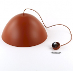 Faro pakabinamas &scaron;viestuvas 1x E27, 170cm auk&scaron;čio, raudonas
